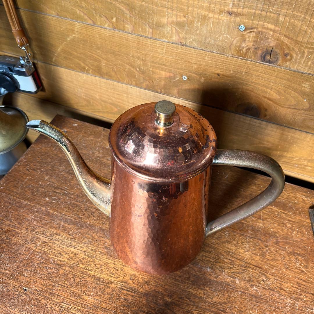 ヴィンテージ　銅製　ケトル