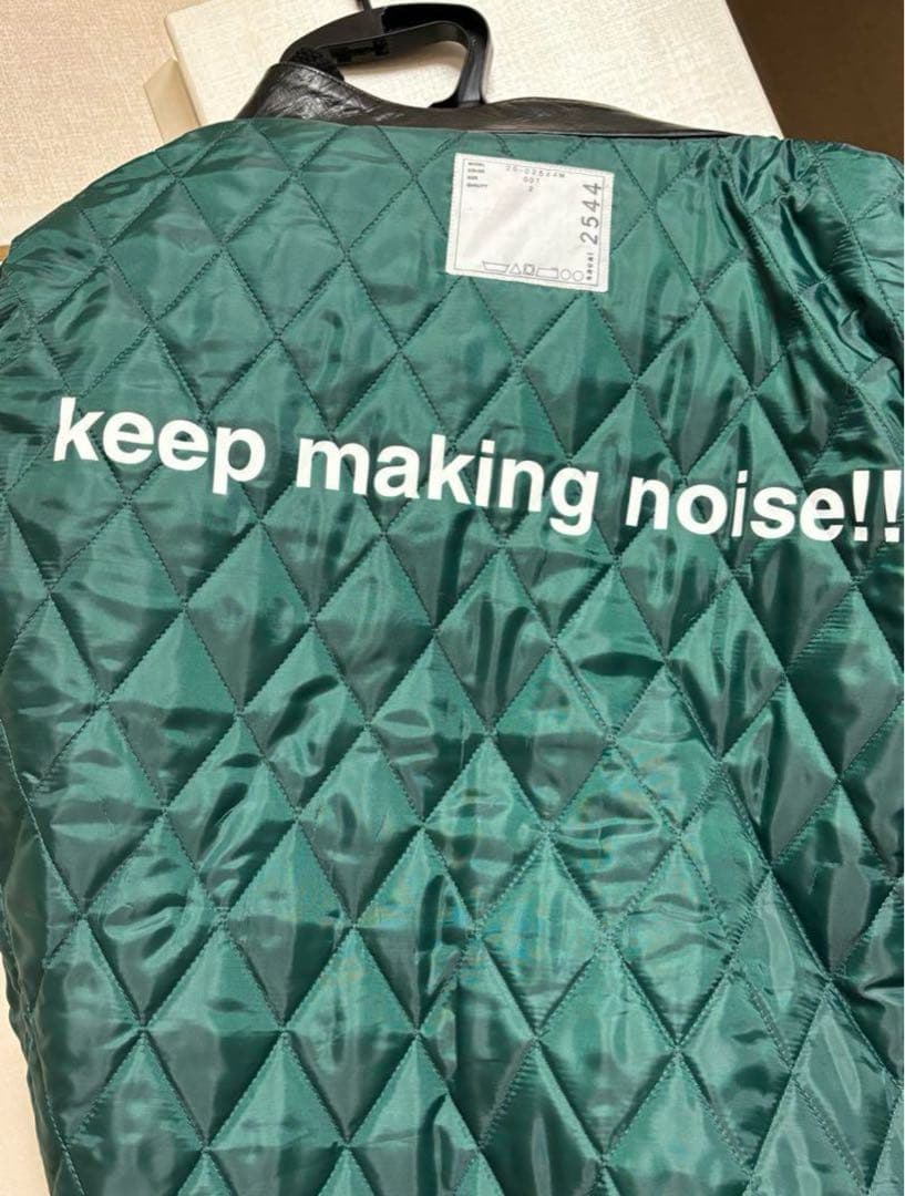 アンダーカバー 30周年 sacaiコラボ　ニットドッキングライダース