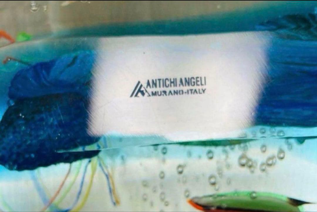 murano ベネチアングラス　アクアリウム