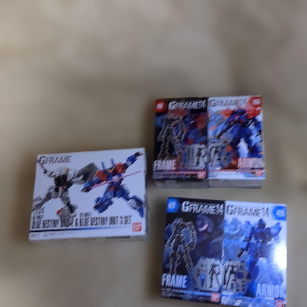Gフレーム イフリート　ブルーデスティニー1号機　 2号機　3号機　3個セット