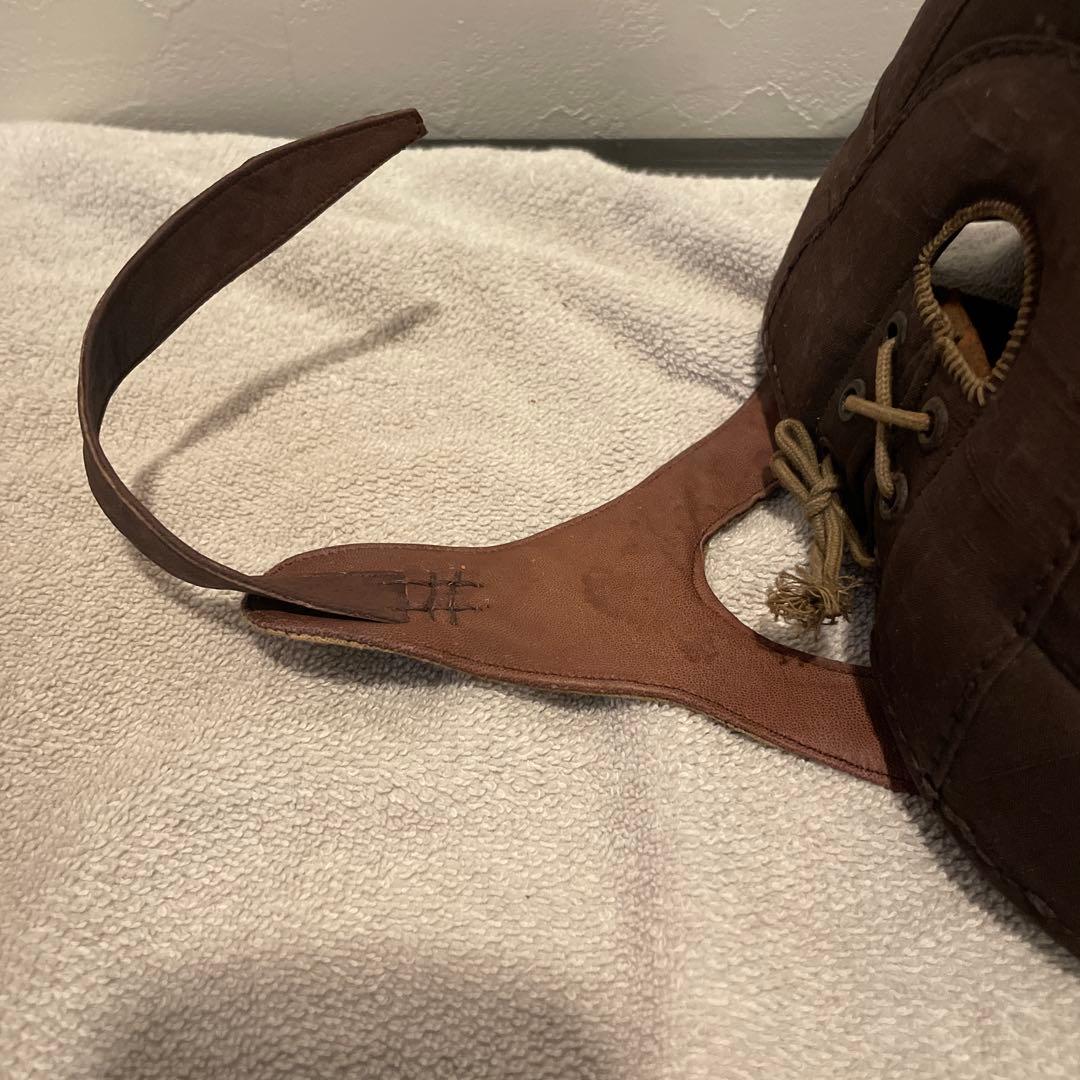 昭和19年製　旧日本陸軍　戦車帽　夏用　小号