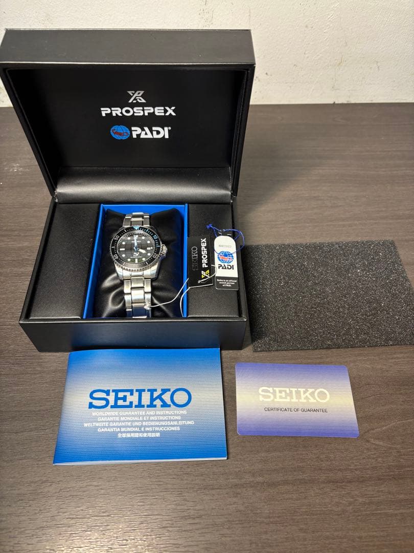 SEIKO PROSPEX PADI 海外モデル SNE575 ※ありんす