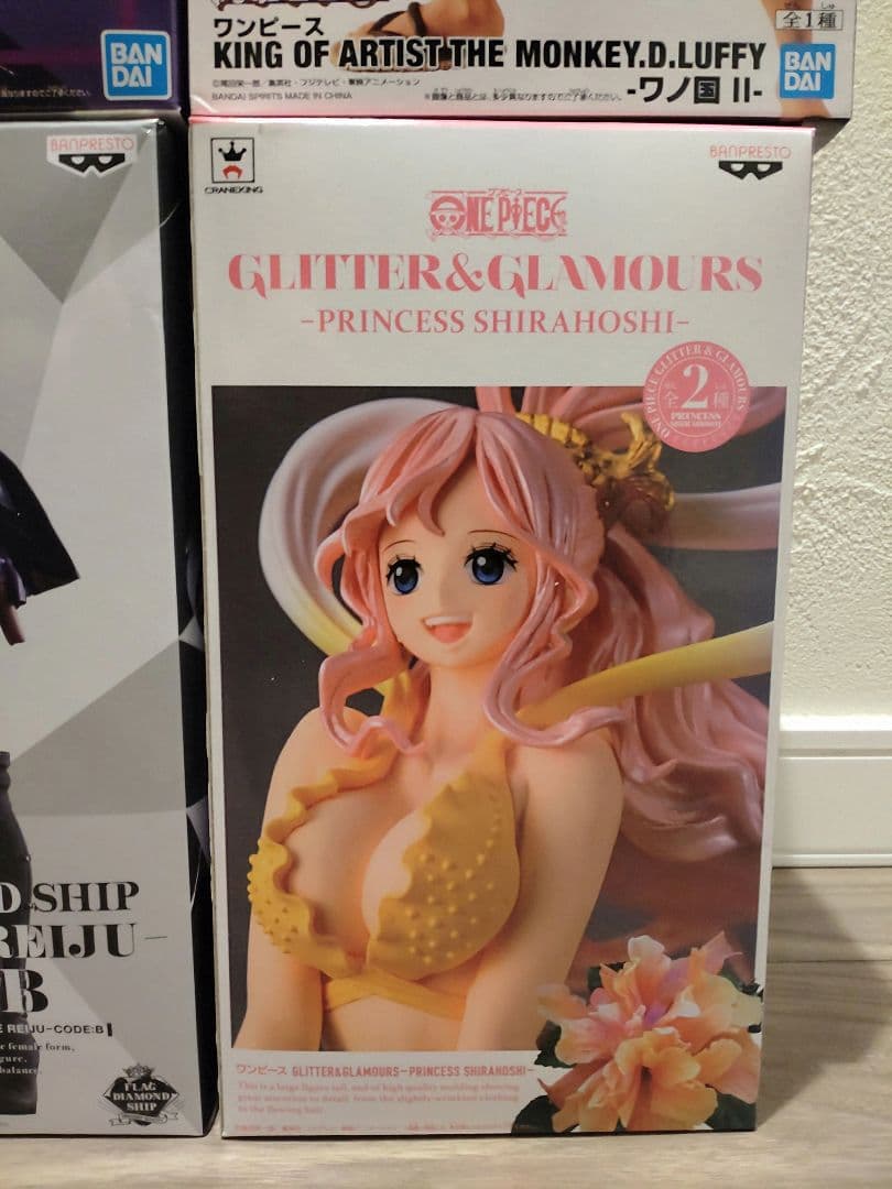 未開封フィギュア　ルフィKOA初版　フラッグダイヤモンドシップ　レイジュ　他