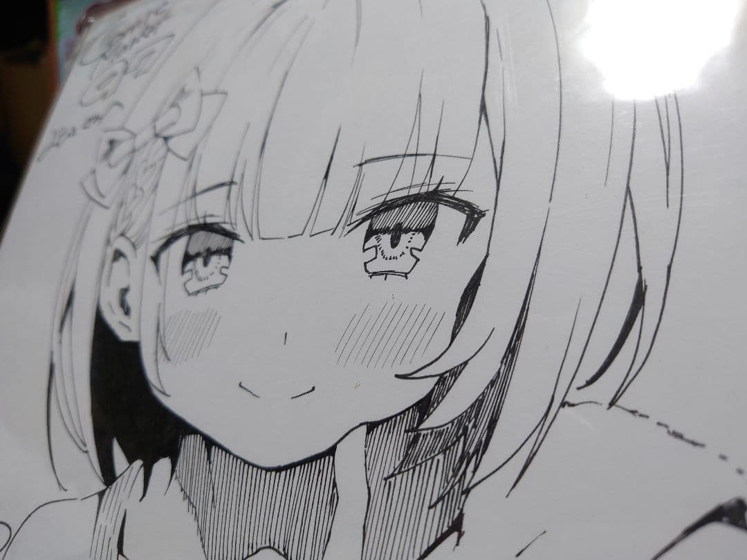 がおう 直筆色紙 2枚セット