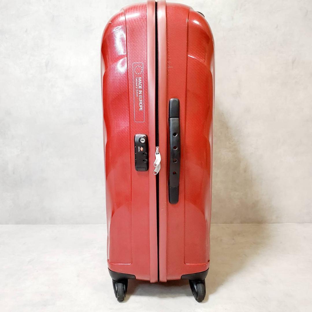 サムソナイト コスモライト Spinner 75 レッド 94L スーツケース