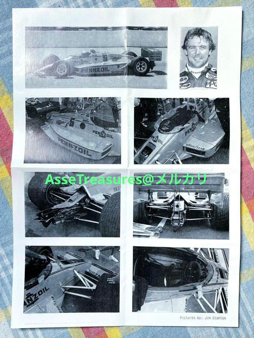 TAMEO 1/43 ペンズオイル ペンスキー・シボレー インディ500ウィナー