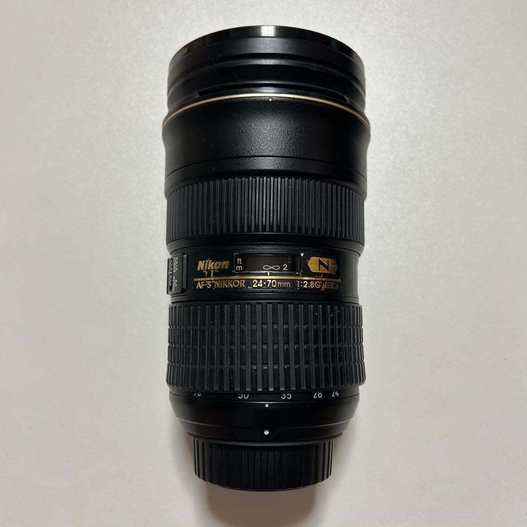 NIKON AF-S NIKKOR 24-70mm F2.8 ポーチ、箱付き