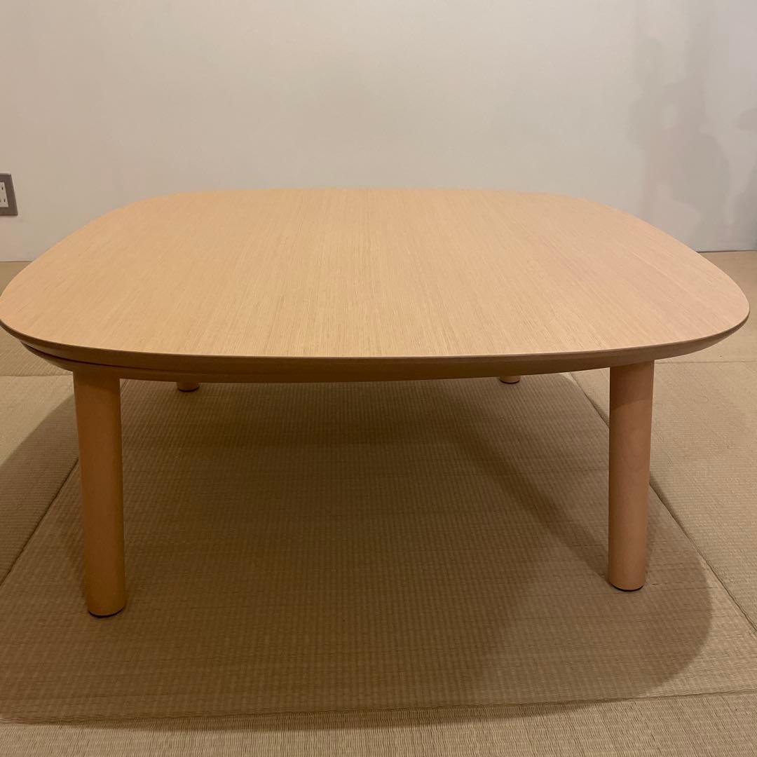 22年製　無印良品　MUJI 正方形こたつ　MJ-KS2-N