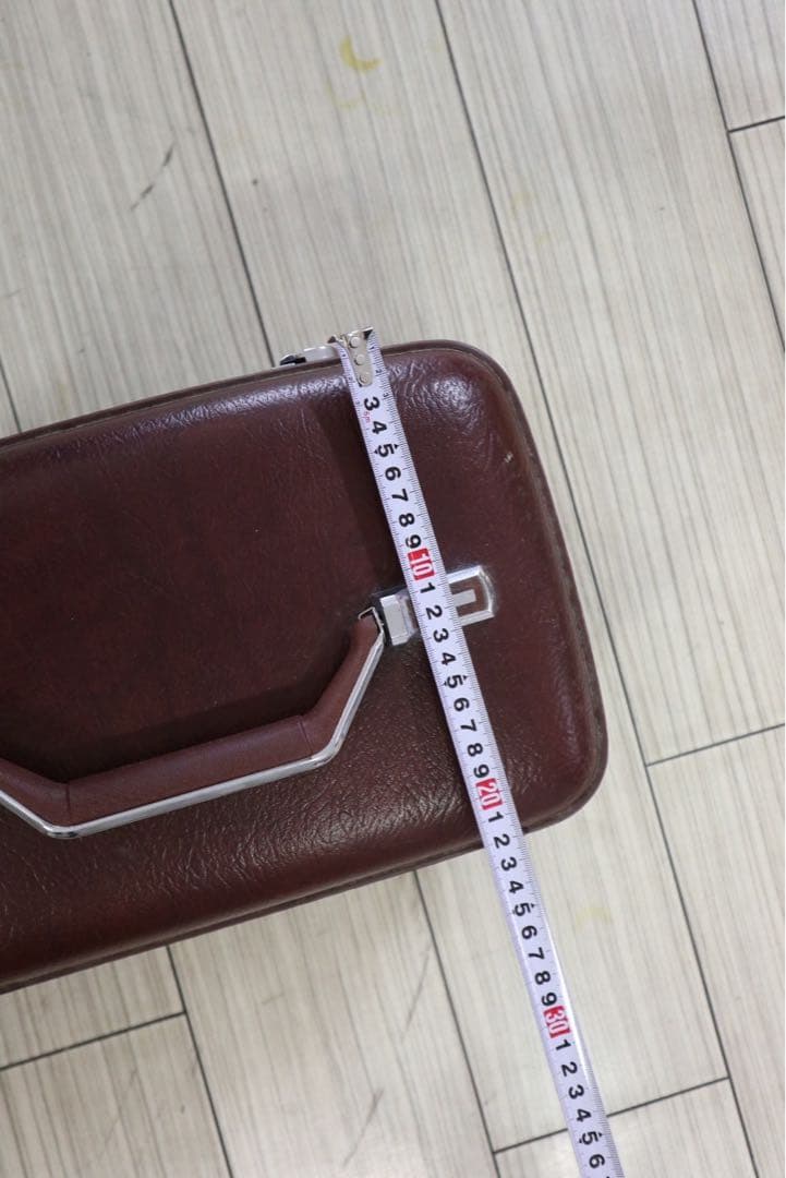 アメリカン　ヴィンテージ　家具　ツールボックス　メイクボックス　ブラウン