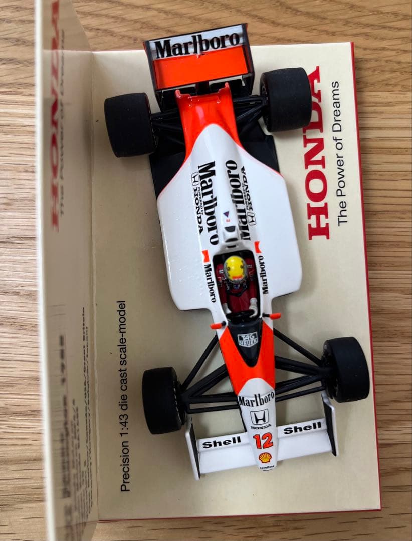 ミニチャンプス F1 ホンダ ワールドチャンピオン獲得 セナ&ピケ 2台セット