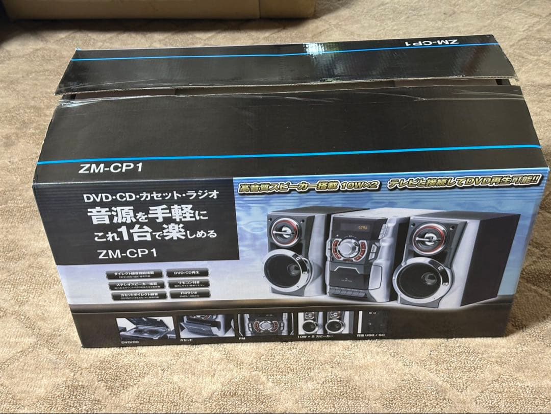 ZM-CP1 DVD-CDカセットラジオ