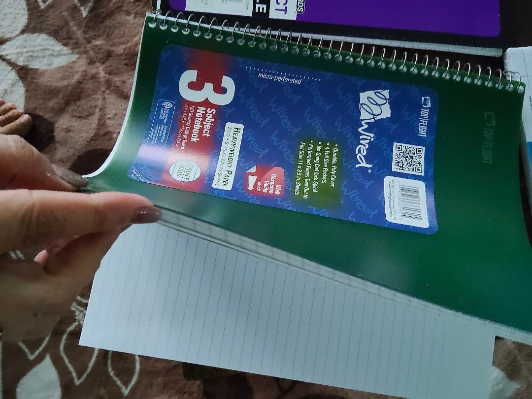 コンポジションブック、リングノート、リングファイル、ルーズリーフ、アメリカ文具