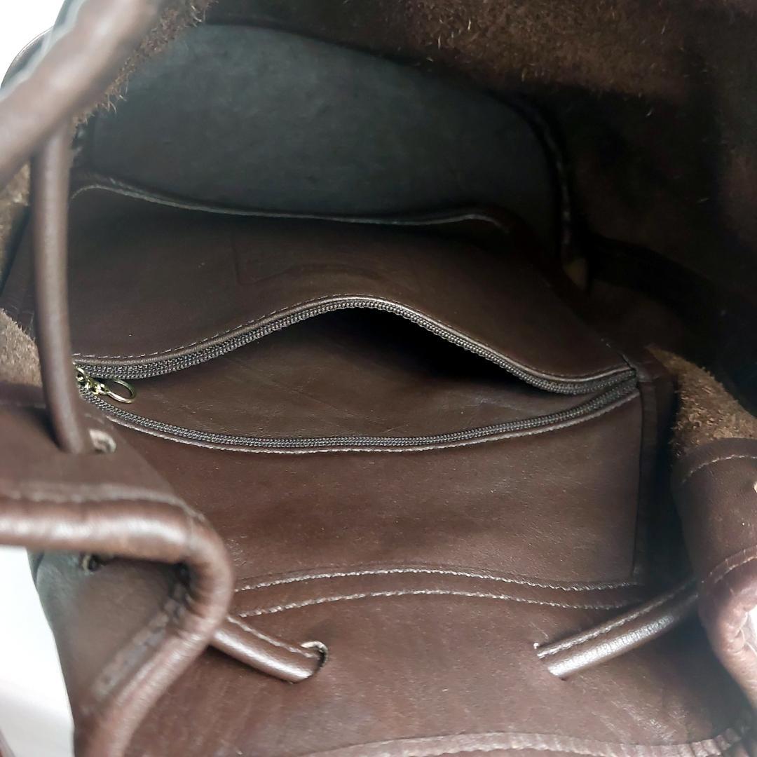 COACH コーチ オールドコーチ ショルダーバッグ 巾着型 USA製 ブラウン