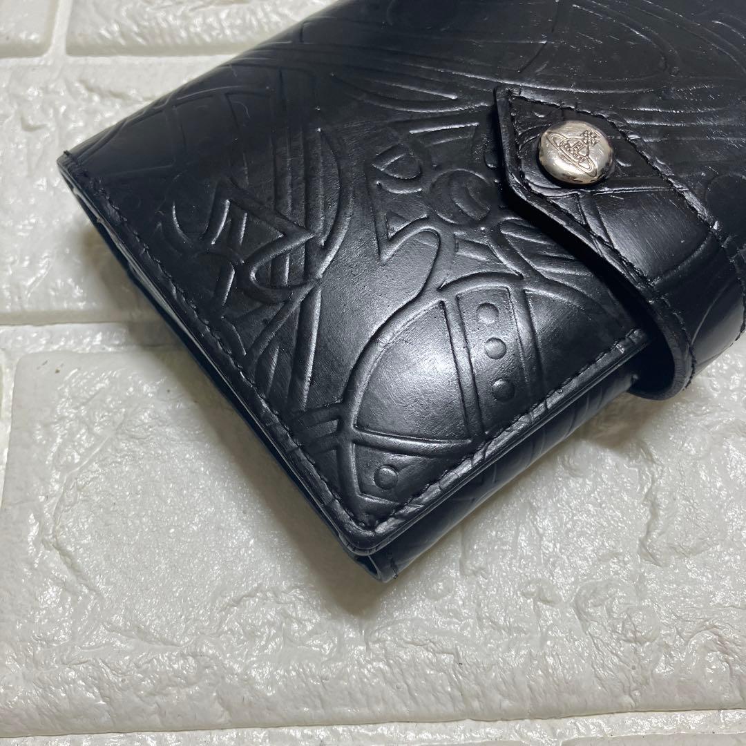 Vivienne Westwood 折り財布　財布　ブラック　グリーン