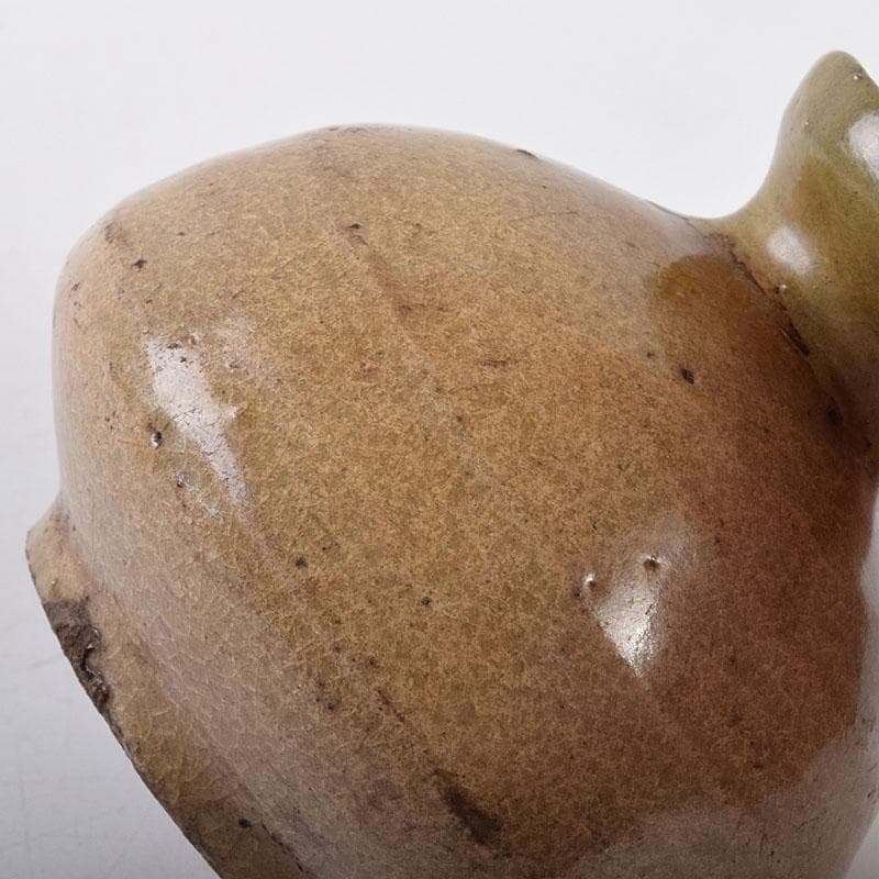 朝鮮美術　李朝　高麗青磁　徳利　M　R7868