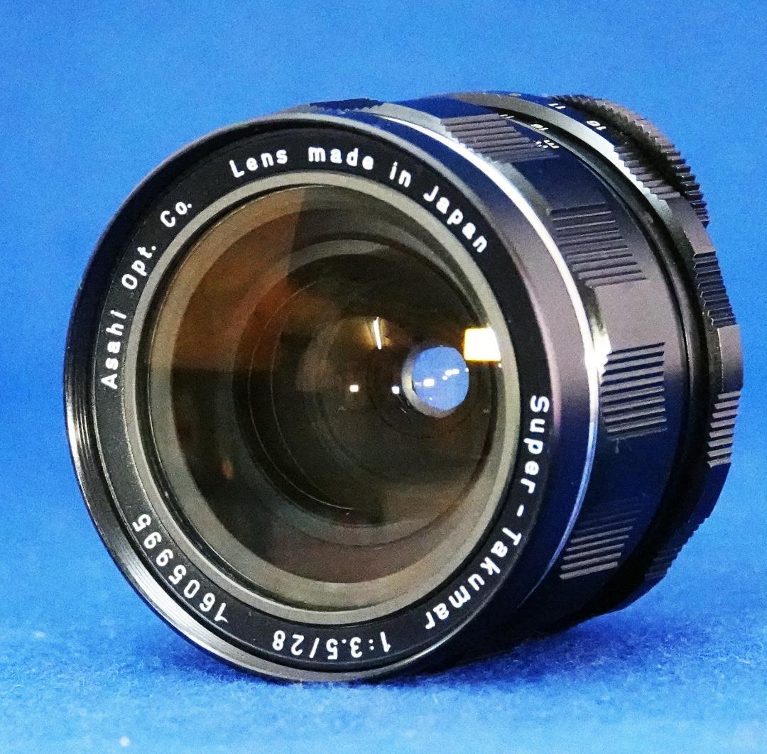 1605995　美光学＆美外観　前期型Super-Takumar　F3.5/28
