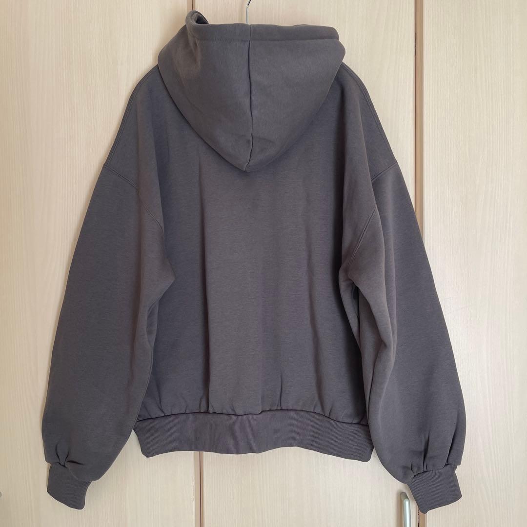 【MURUA】パーカーコラボルセラフィム　裏起毛　ルーズ フーディースウェットF