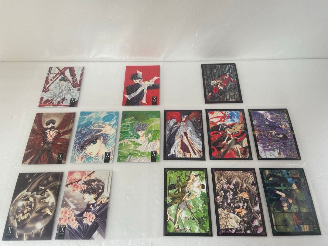 CLAMP　X 原作　トレーディングカード　　62枚セット　2002年