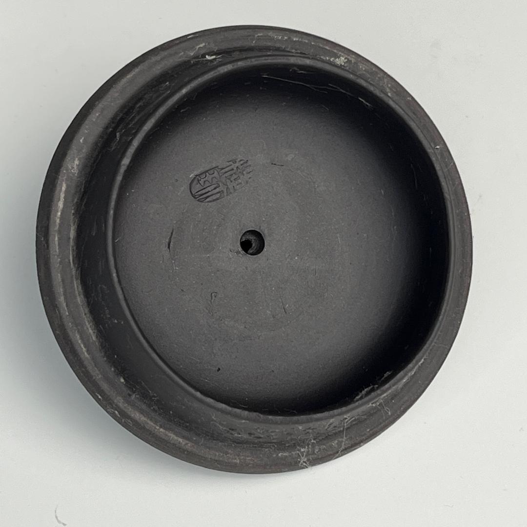 竹紫砂急須 茶道具 宜興 天青 黒 紫砂壷 朱泥 茶壺 急須 煎茶道具 764