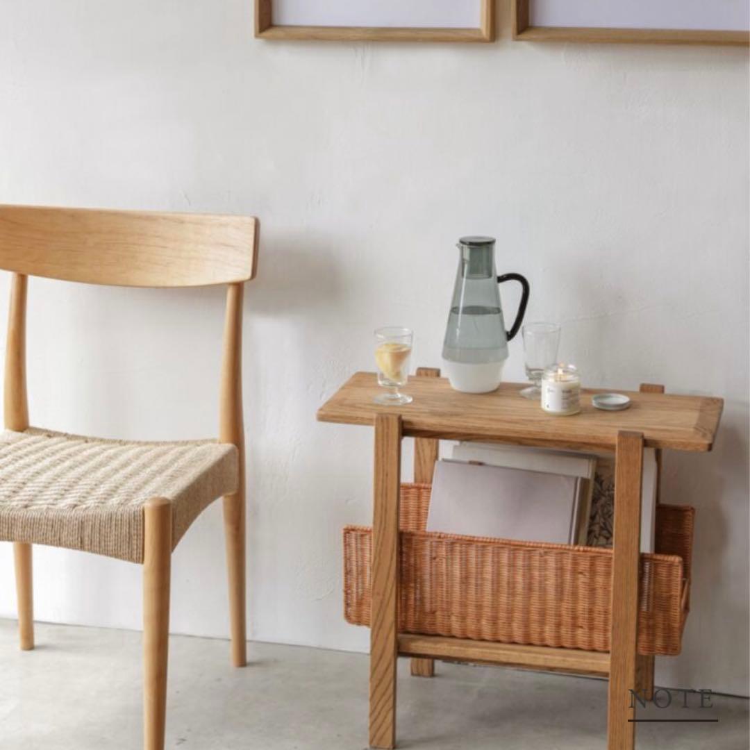 サイドテーブル・ナイトテーブル・ローテーブル RATTAN SIDE TABLE / momonatural