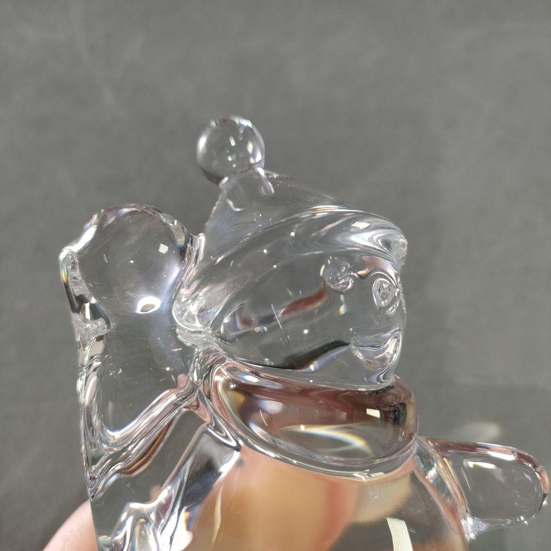 A1076-5/Baccarat/バカラ/スノーマン/オブジェ/置物/雪だるま/