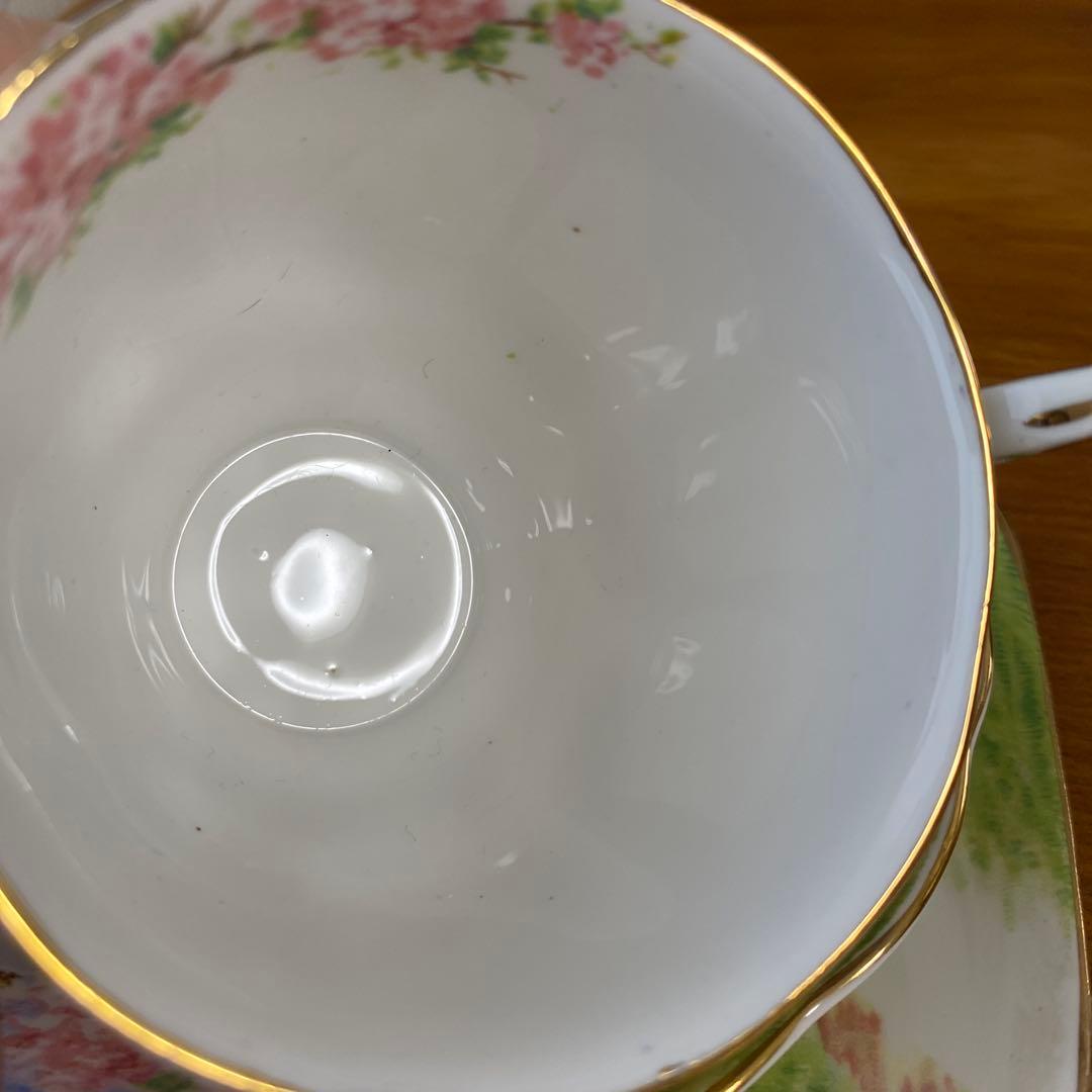 【特価ラスト1点】ロイヤルアルバート　ブロッサムタイム　カップ　ソーサー　トリオ