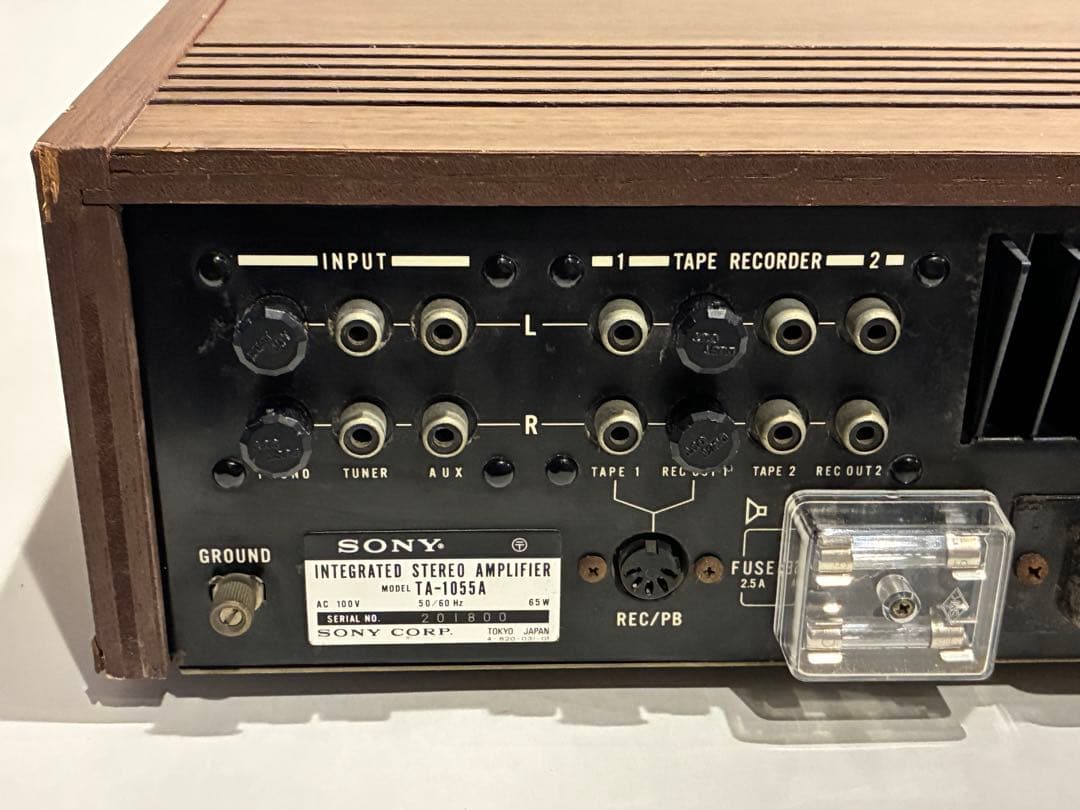 ソニー プリメインアンプ TA-1055A 動作確認済