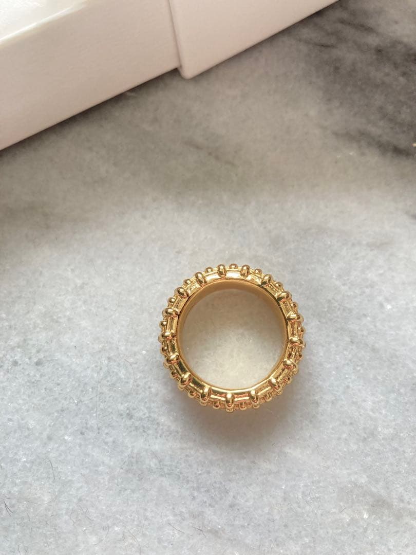 【CHIEKO +】tweed ring ツイードリング #13