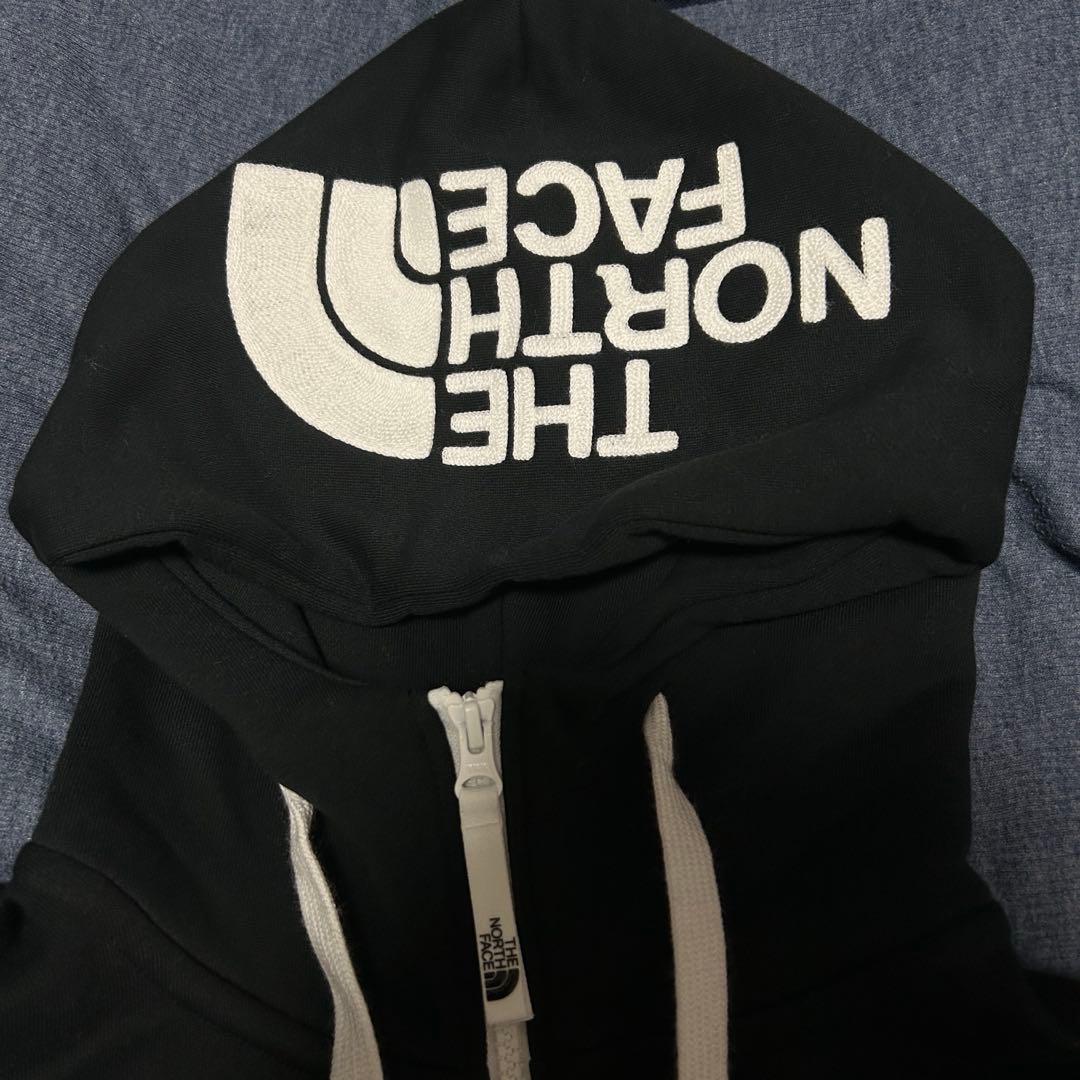 みー ノースフェイス North Face パーカー 黒 Lサイズ