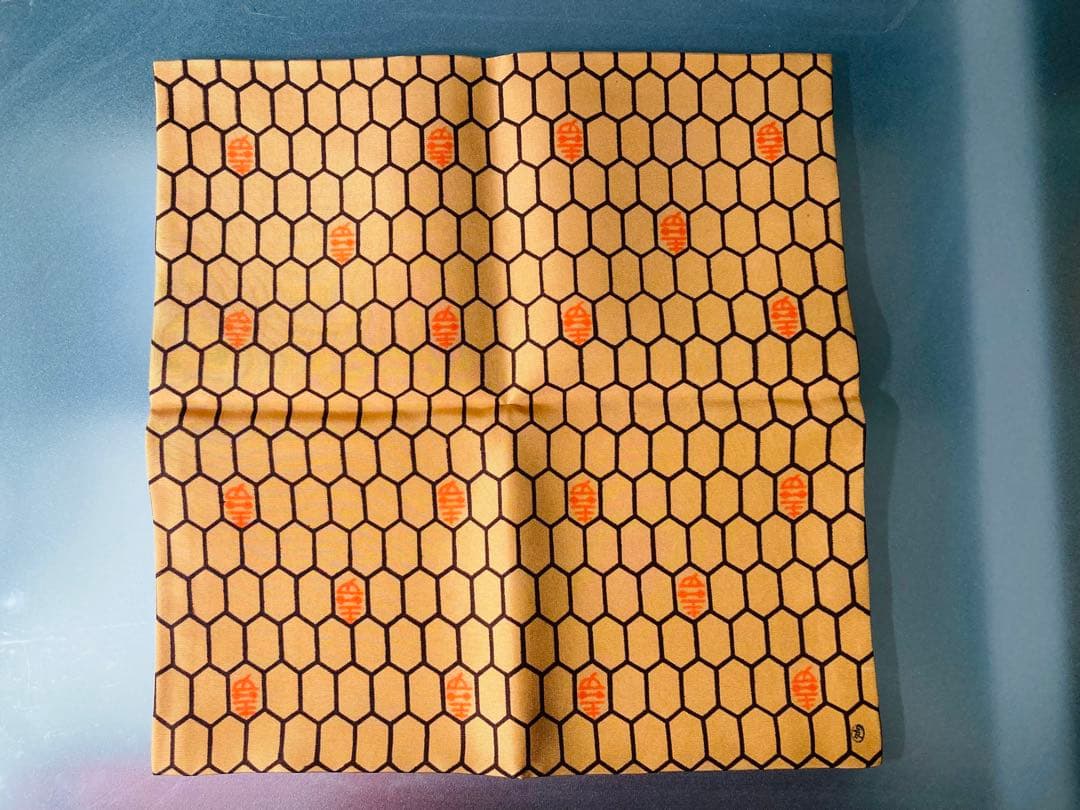 土田友湖「即中斉好み 亀甲寿ノ字」出袱紗