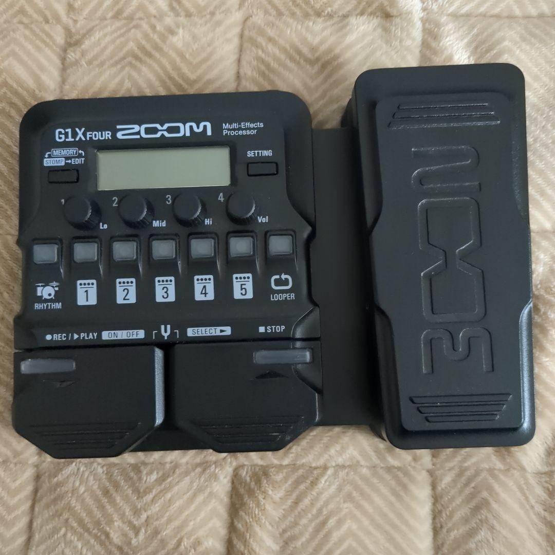 まゆ母　ZOOM G1XFOUR　純正アダプターつき