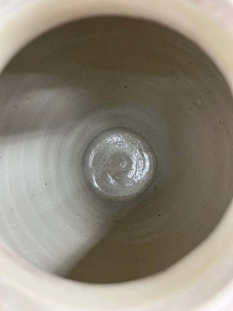 朝鮮李朝高麗青花りんご紋壷　古美術　唐物コレクション韓国骨董アンティーク江戸青磁