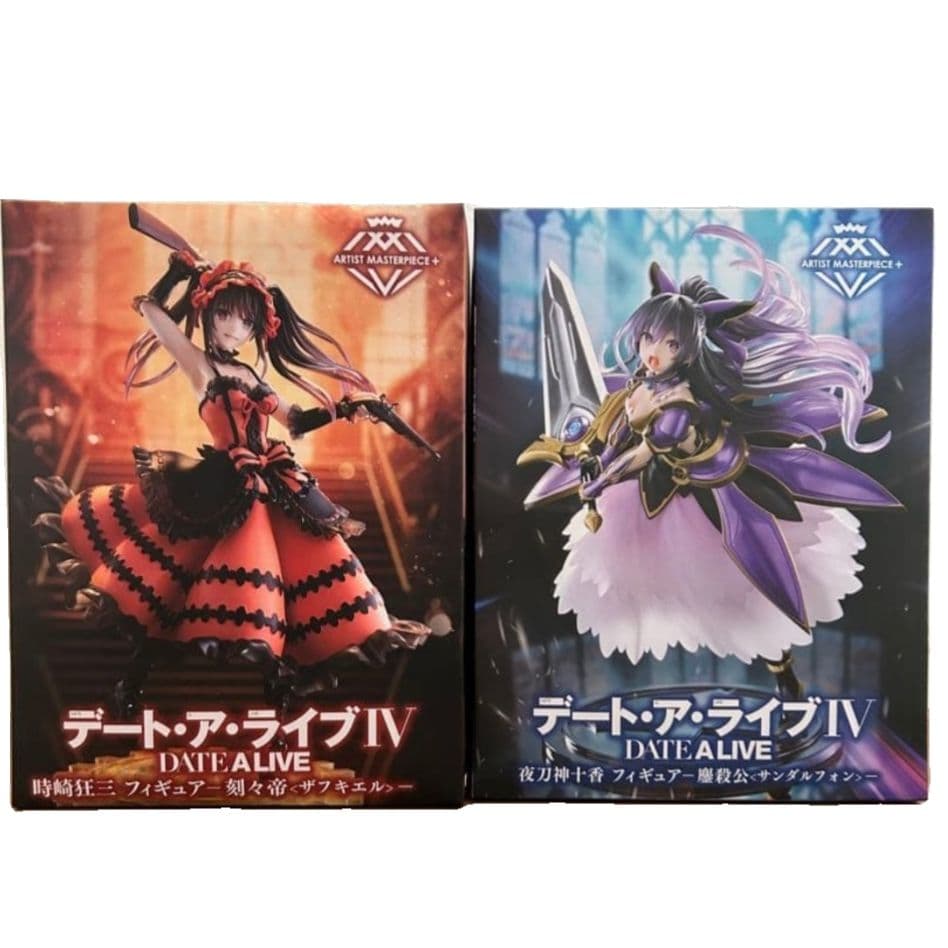 デート・ア・ライブIV AMP+時崎狂三 & 夜刀神十香 フィギュア