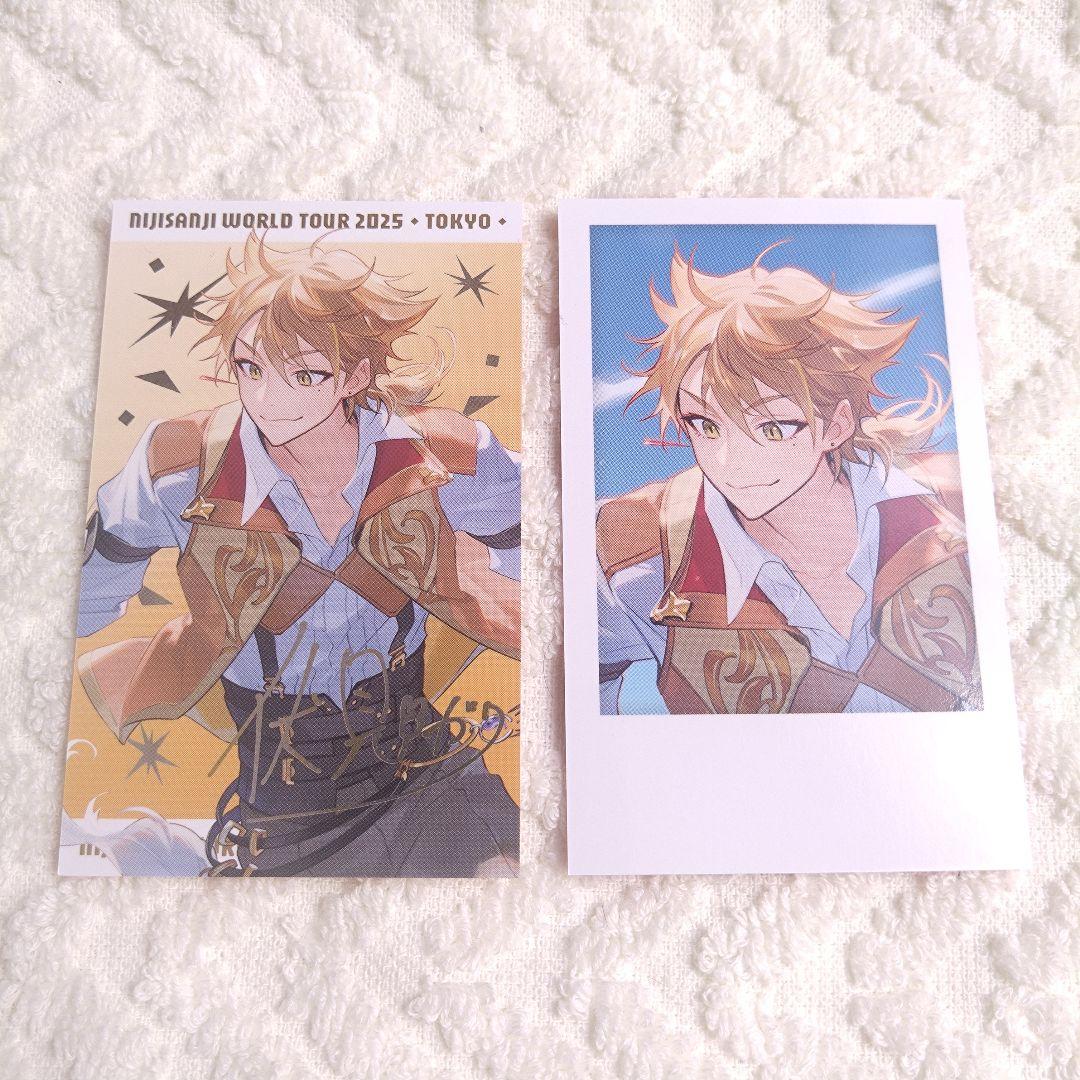 ⑦にじさんじ 東京公演 チェキ風カード 伏見ガク 剣持刀也