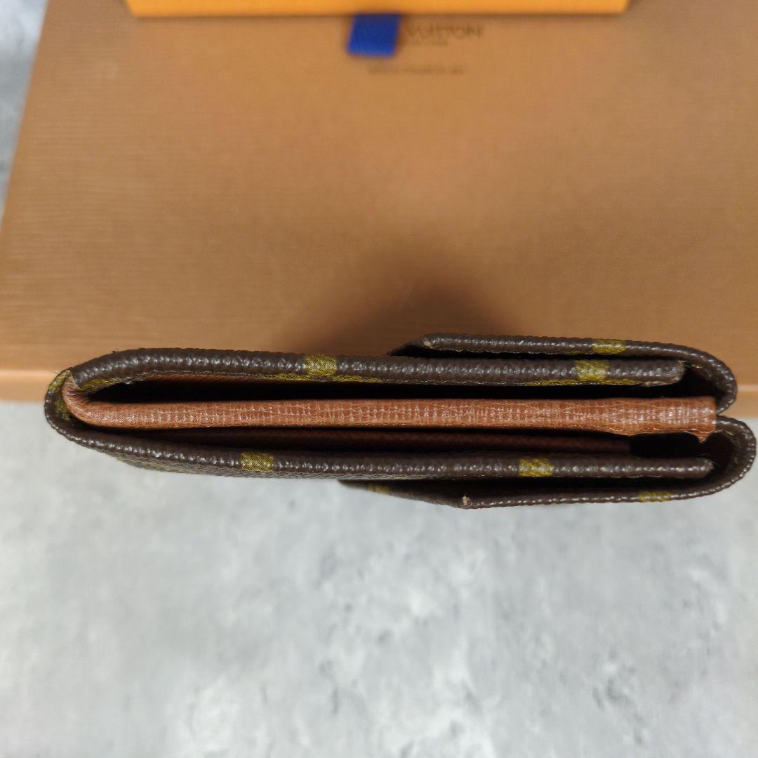 LOUIS VUITTON モノグラム ポルトモネビエカルトクレディ三つ折り財布