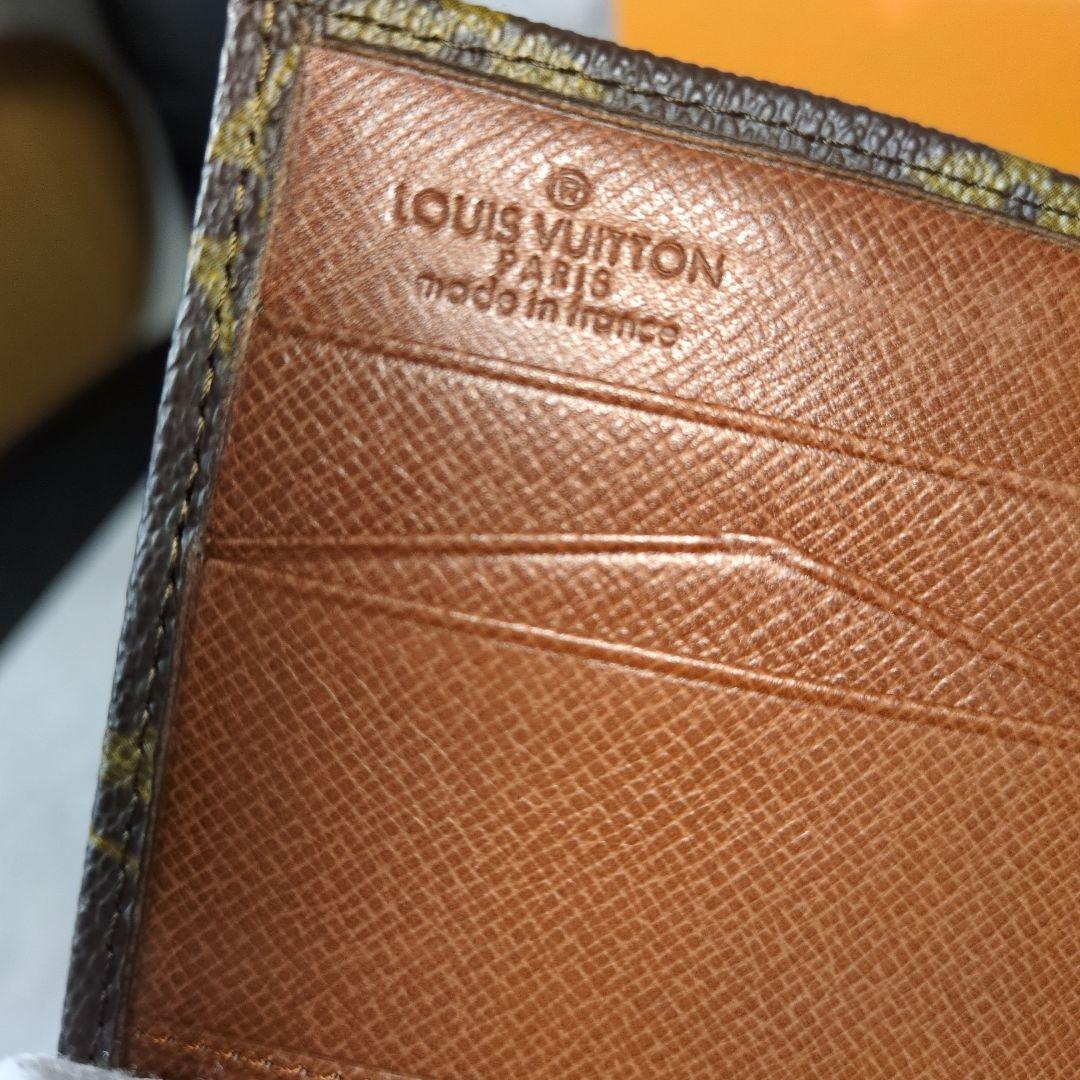 LOUIS VUITTON モノグラム ポルトモネビエカルトクレディ三つ折り財布