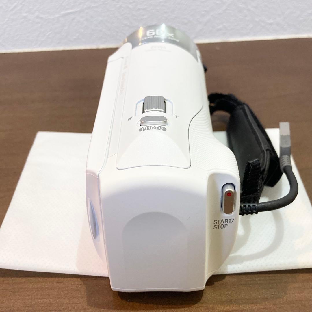 ★極美品★ SONY HDR-CX470 ビデオカメラ ホワイト