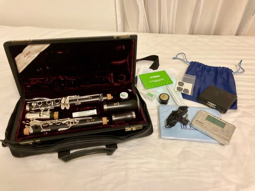 B♭クラリネット YAMAHA 450 +周辺機器