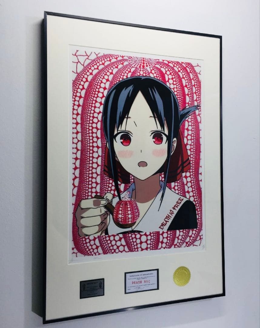 額込 世界限定100枚DEATH NYC アートポスター 現代アート 114