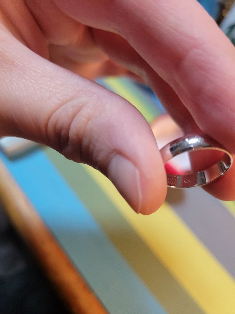 リング ホワイトゴールド 14K 結婚指輪 ファッションリング レディース