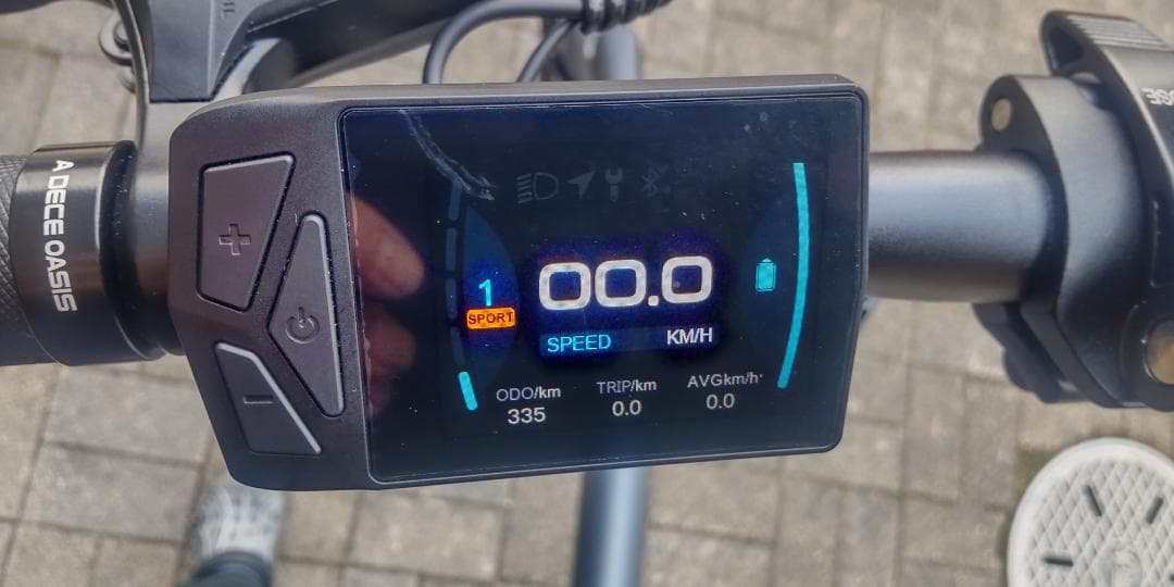 ADO　AIR20　PROグレー折り畳み電動アシスト自転車