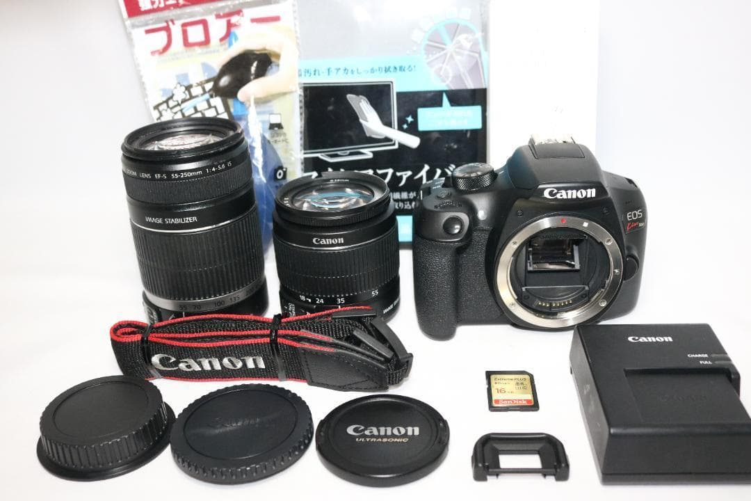 ダブルレンズセット 大人気⭐Canon Kiss X80⭐初心者 一眼レフ 入門