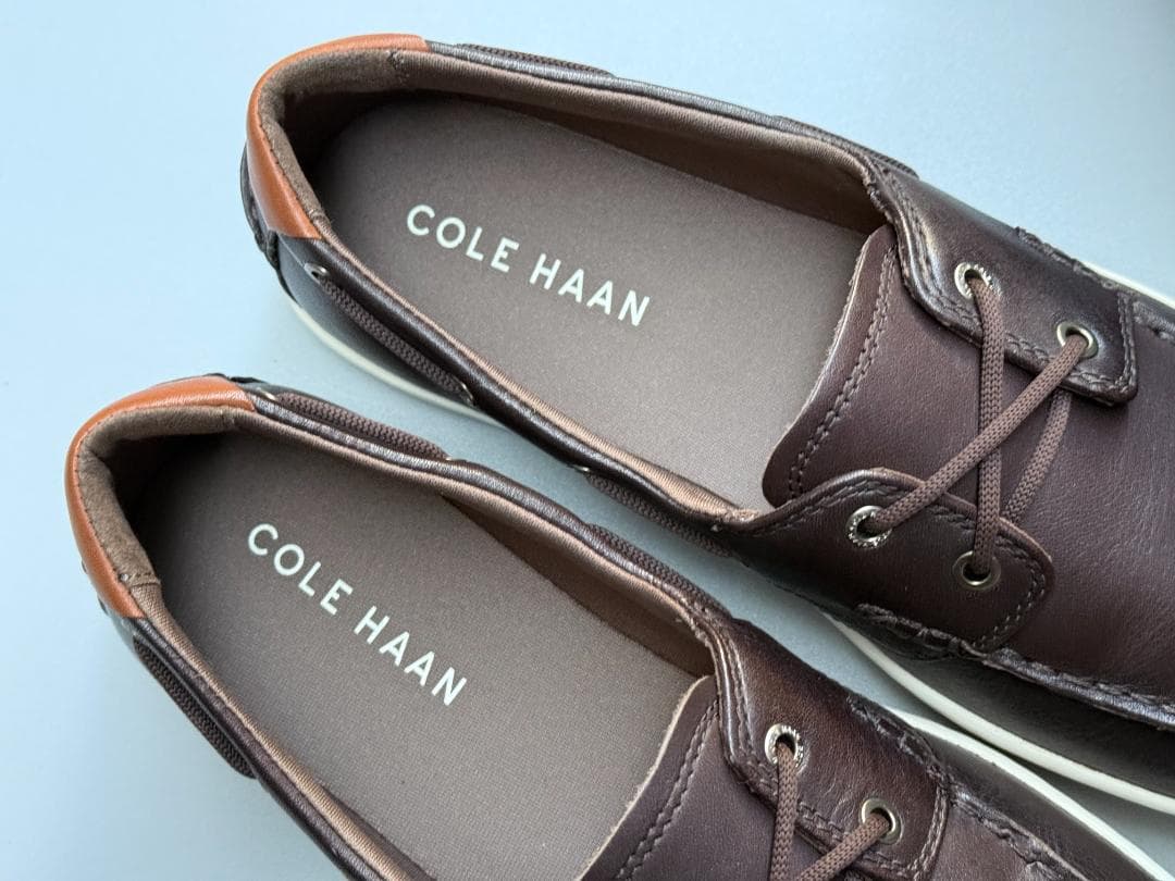 新品 25.5cm コールハーン ナンタケット ボートシューズ 定価37400円