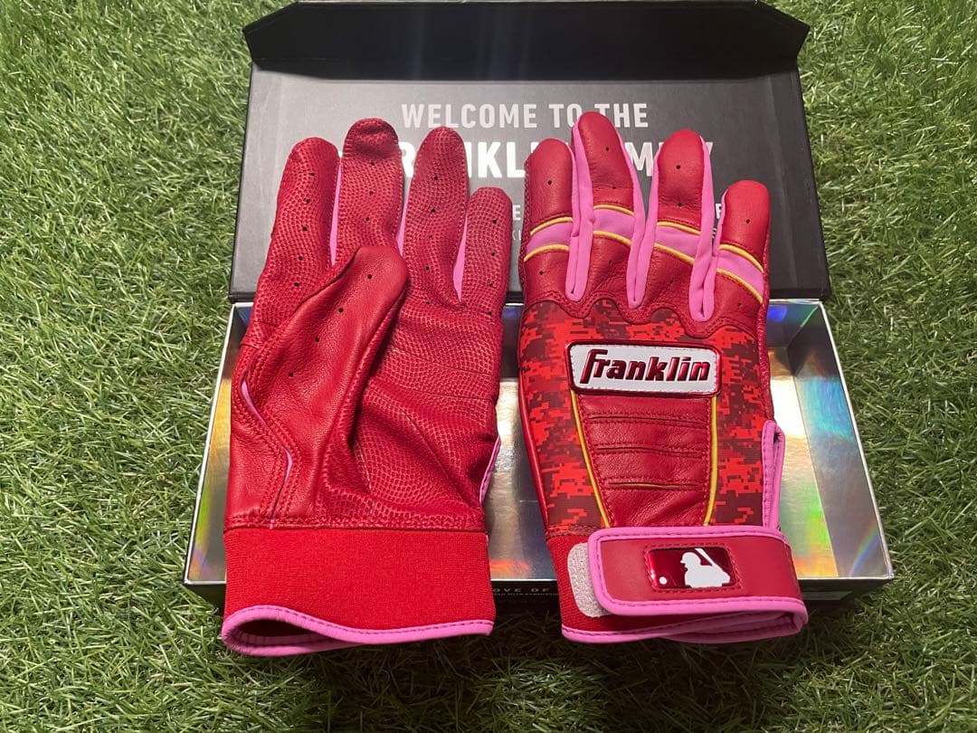 【フランクリン】バッティング手袋　Ｍサイズ①