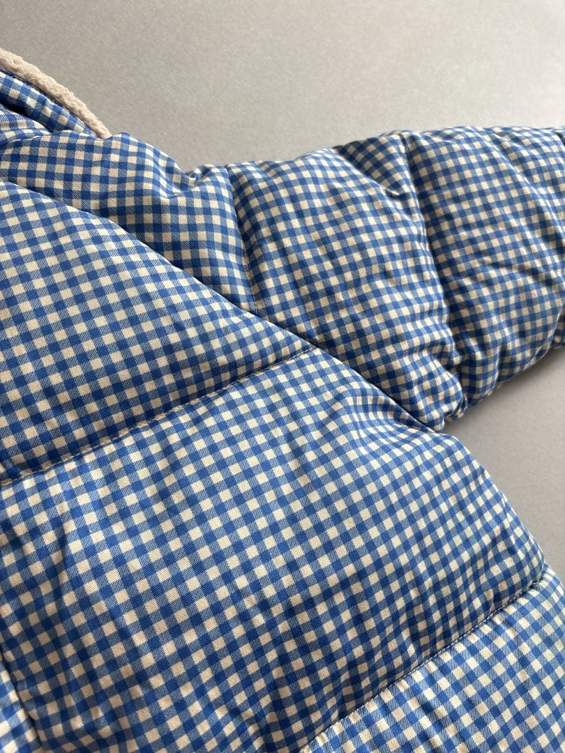 tinycottons VICHY PADDED OVERALL　4y