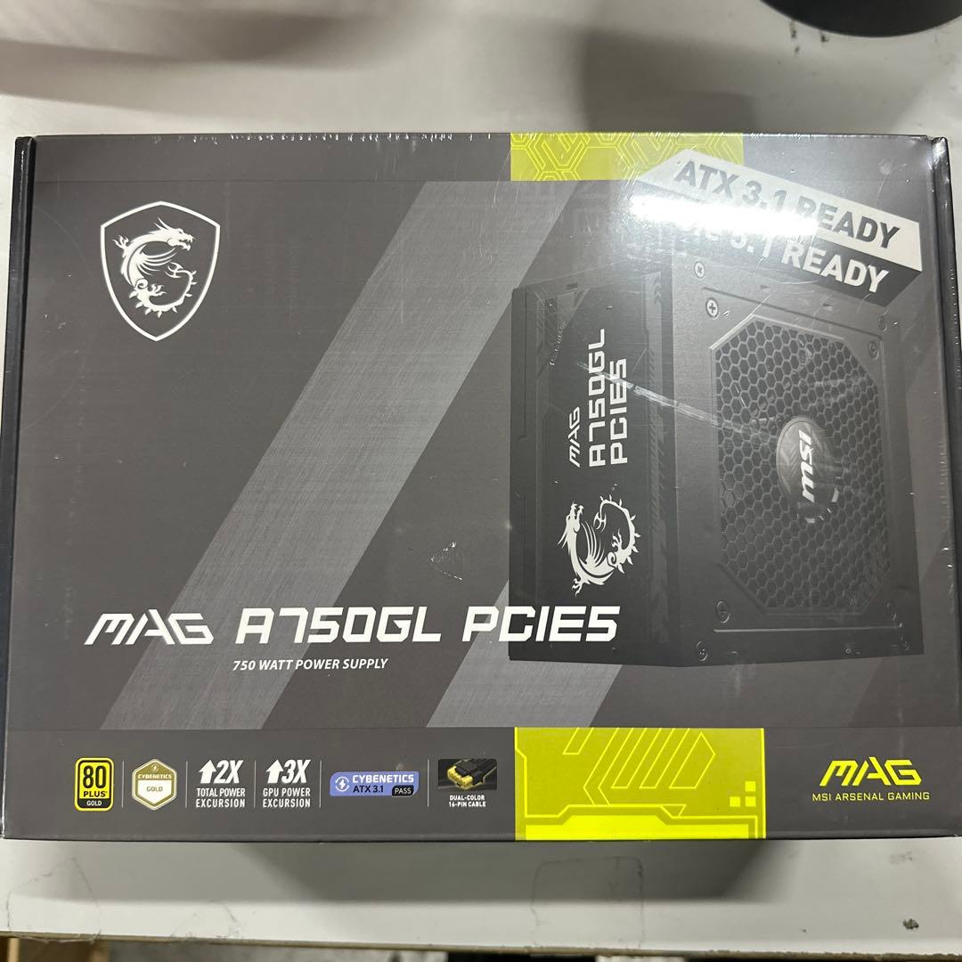 電源ユニット MAG A750GL PCIE5