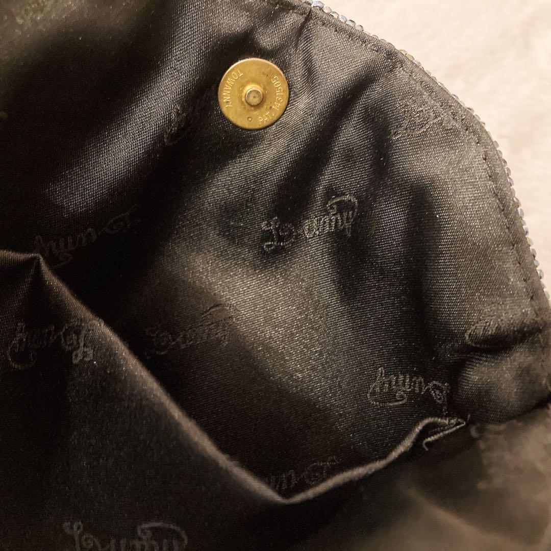 LUMY　はしもと　ルミー　ビーズバッグ　パーティーバッグ　ハンドバッグ　皇室