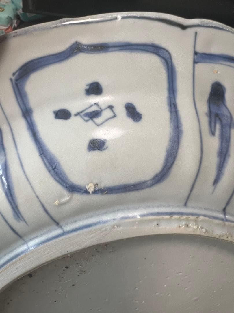 明時代骨董皿　中国　アンティーク