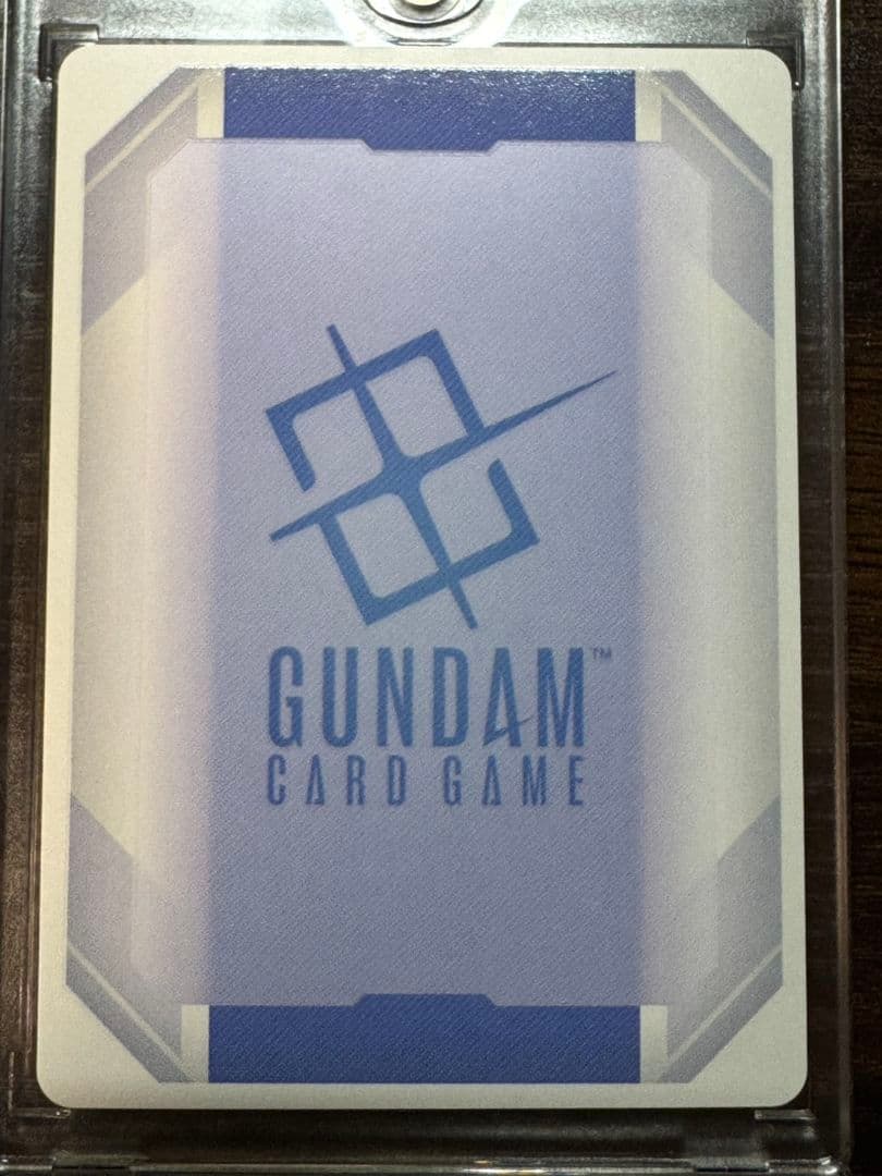 ガンダムカード ウィングガンダム β版パラレル 即スリーブ