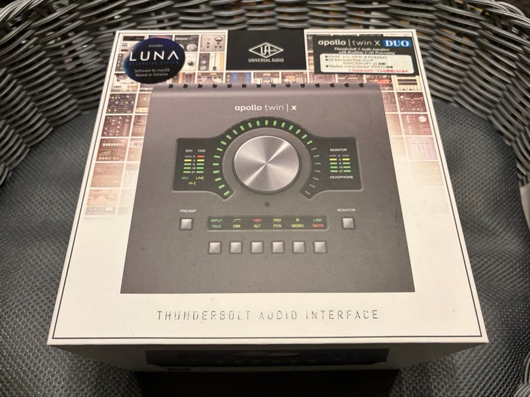 DTM・DAW UAD APOLLO TWIN X DUO